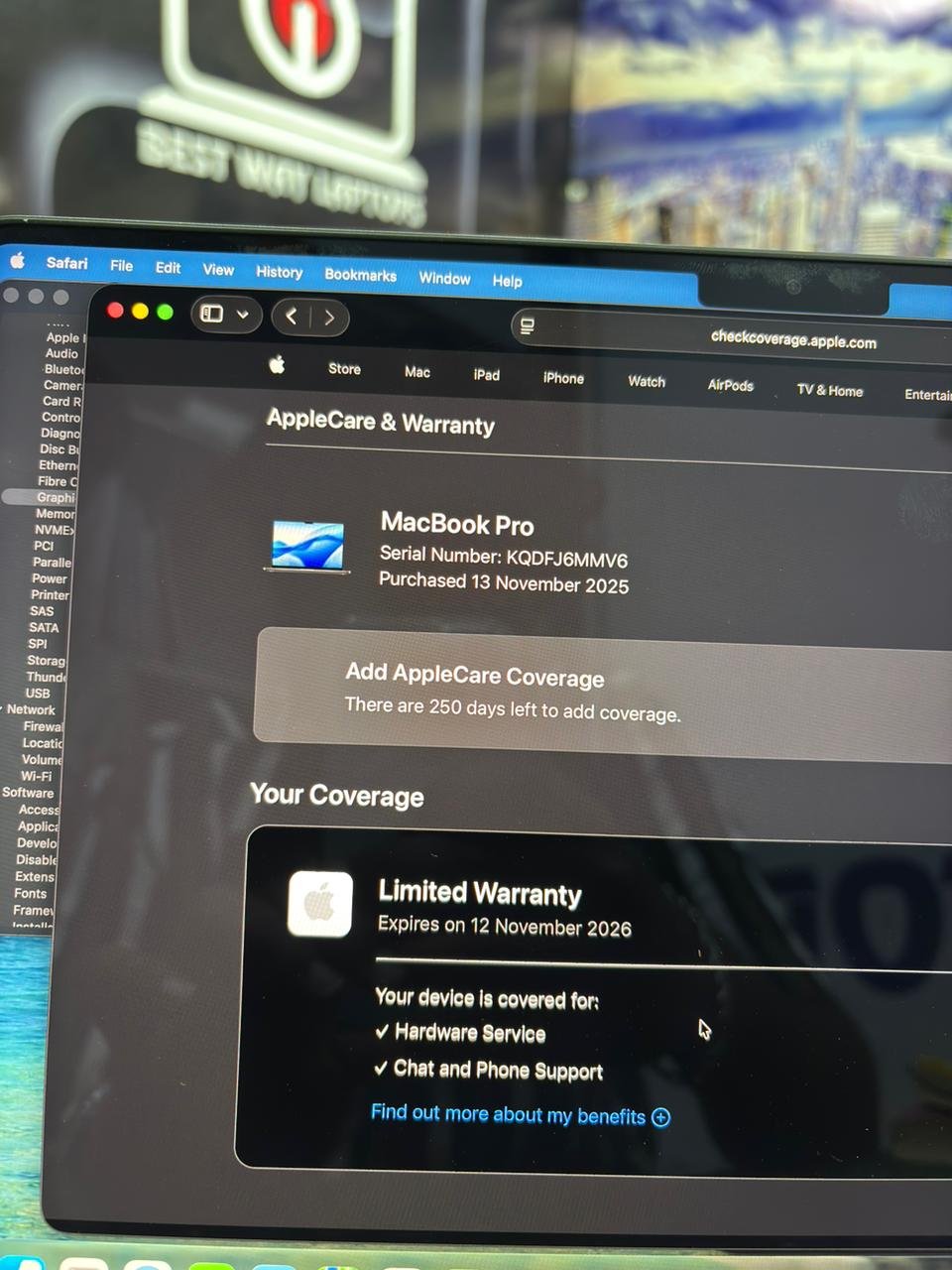 Apple MacBook Pro 14 inch professional laptop